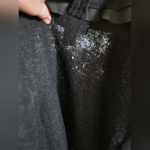 Nikki Valenti Black Wool Blazer Coat Jacket Dressy Size Small PS petite NWT $128 - Picture 6 of 12